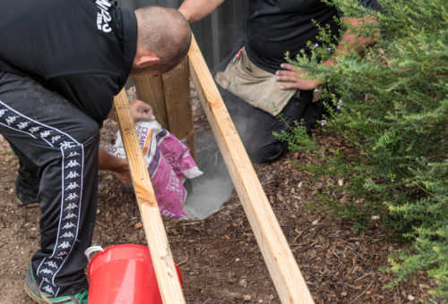 Build A Pergola – Post Cement