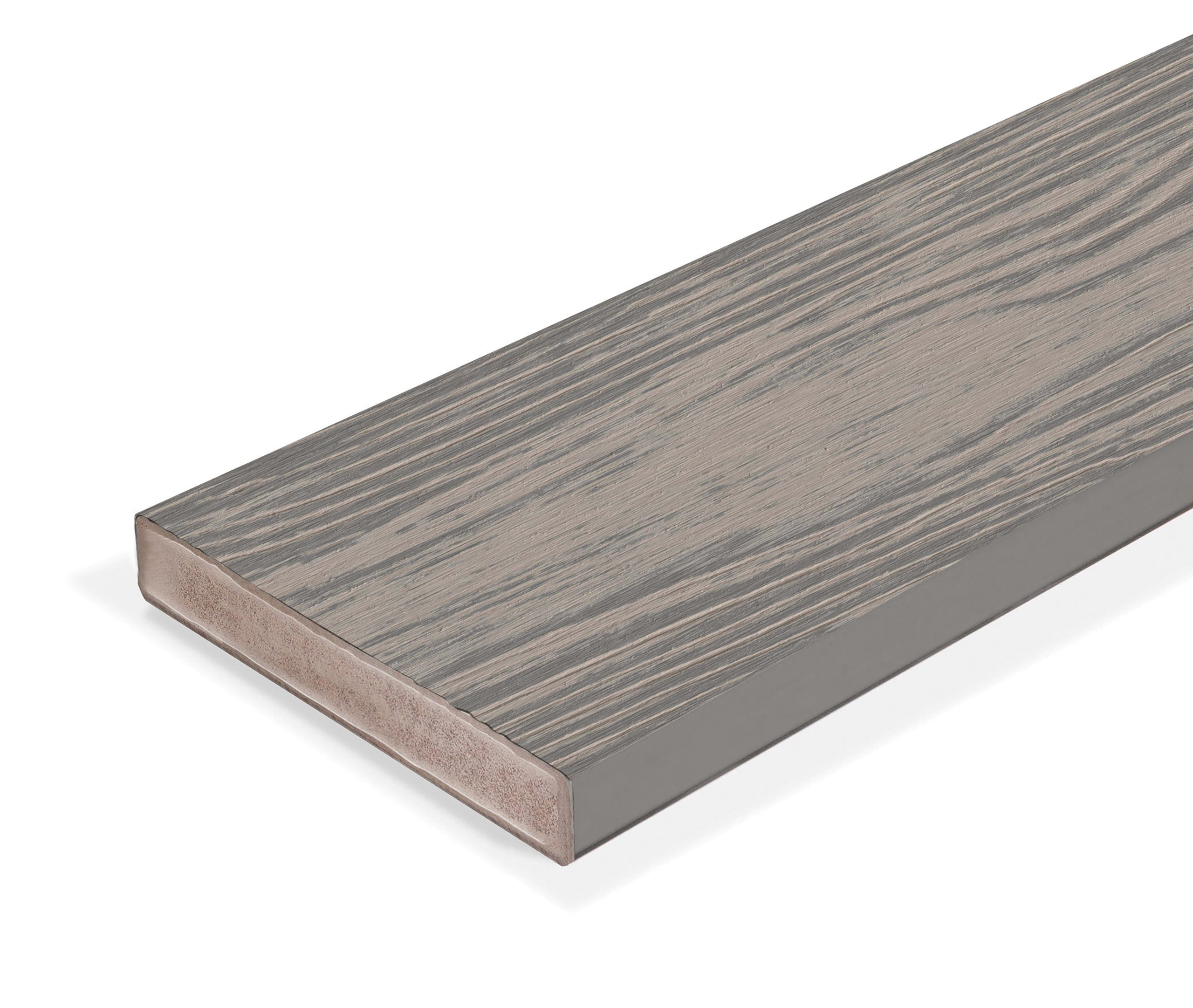 Evalast Apex Plus Decking 140×24 5.4m Square Board - Arctic Birch