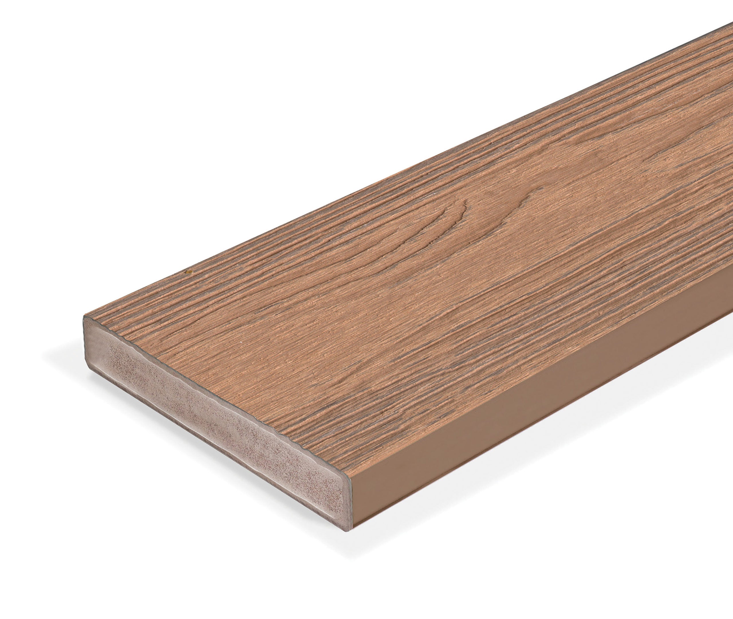 Evalast Apex Plus Decking 140×24 5.4m Square Board - Chestnut Cedar