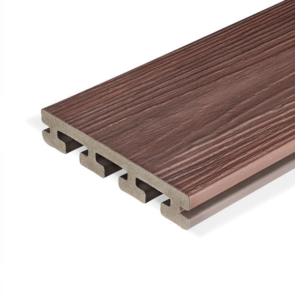 EvaLast Infinity I-Series Decking 135×25 5.4m Grooved Board - Kona Sunset