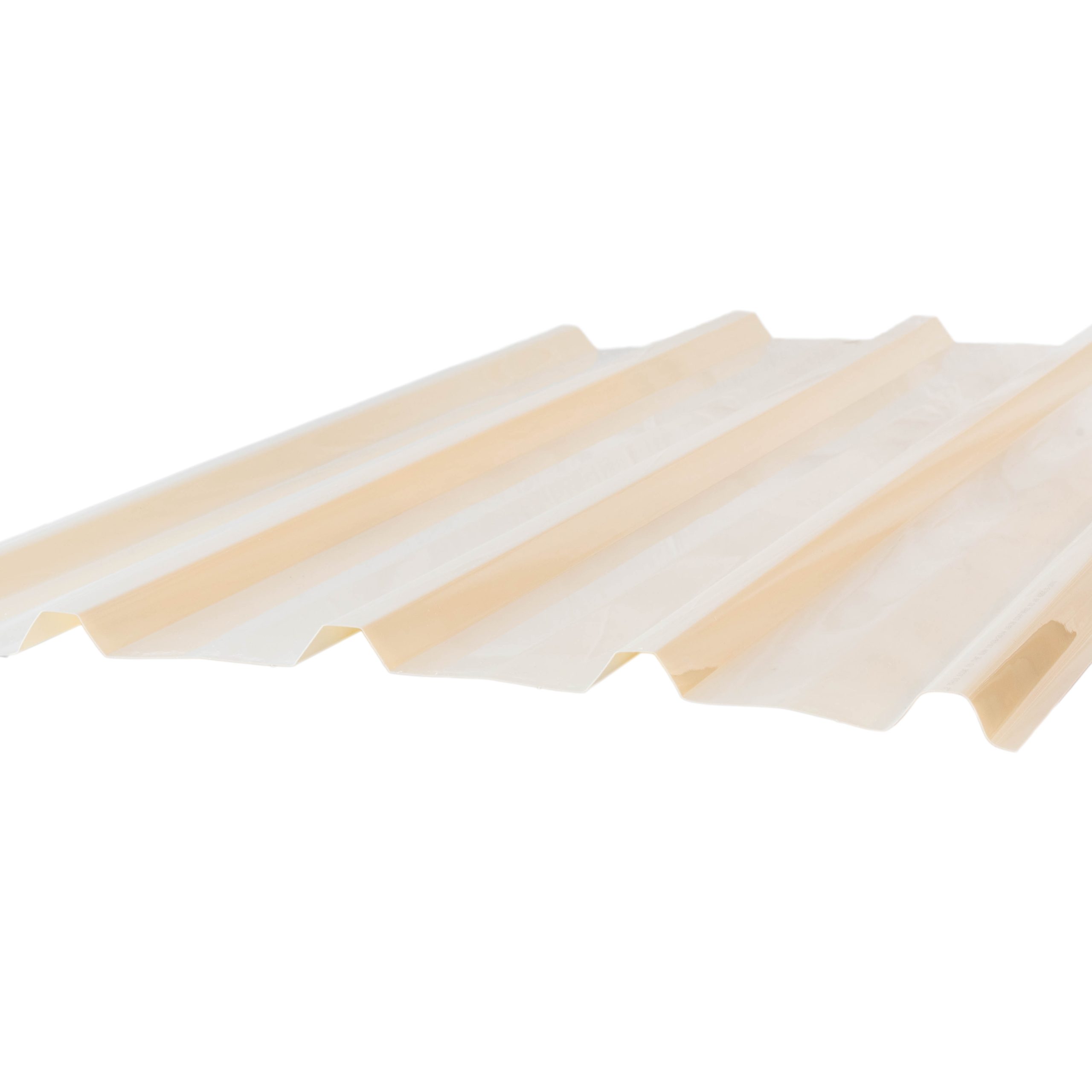Laserlite 2000 5-Rib Profile Roof Sheets - Cream