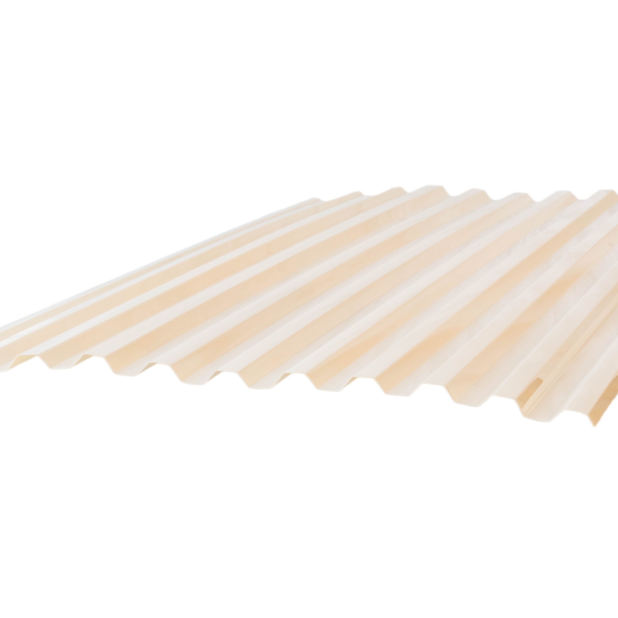 Laserlite 2000 Greca Profile Roof Sheets - Cream
