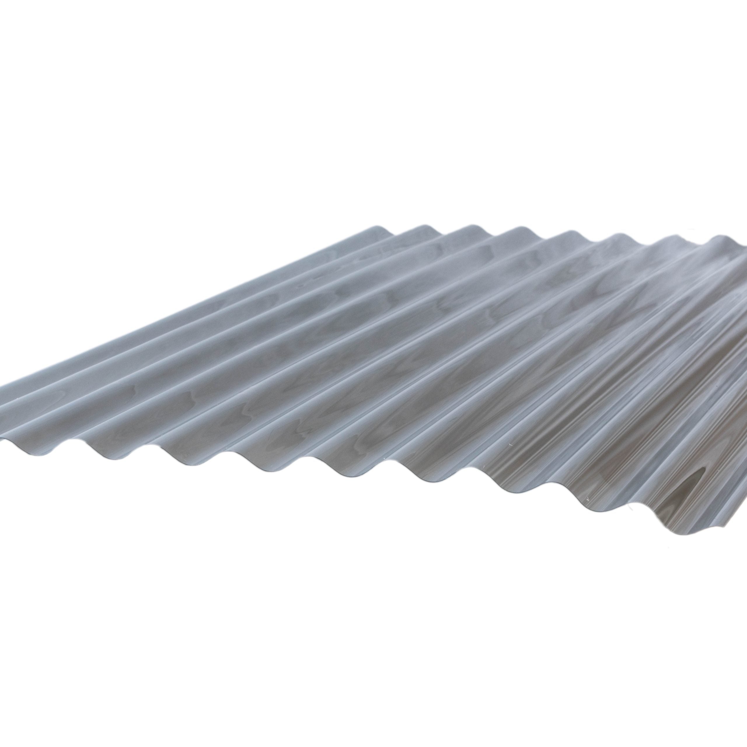 Laserlite 3000 Corrugated Profile Roof Sheets - Platinum