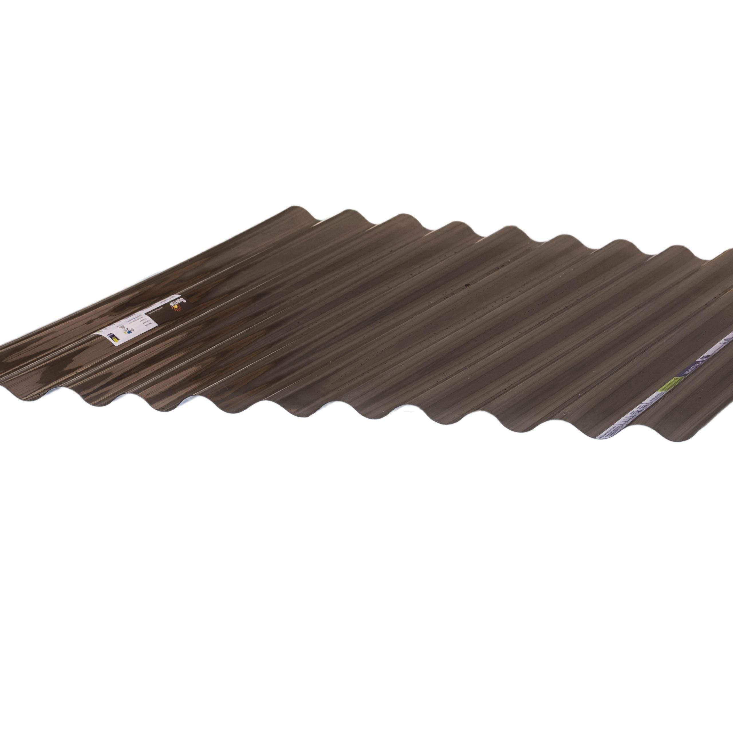Suntuf Solarsmart Corrugated Profile Roof Sheets - Solar Control / Diffused Grey