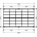 6.0 x 3.6 gable